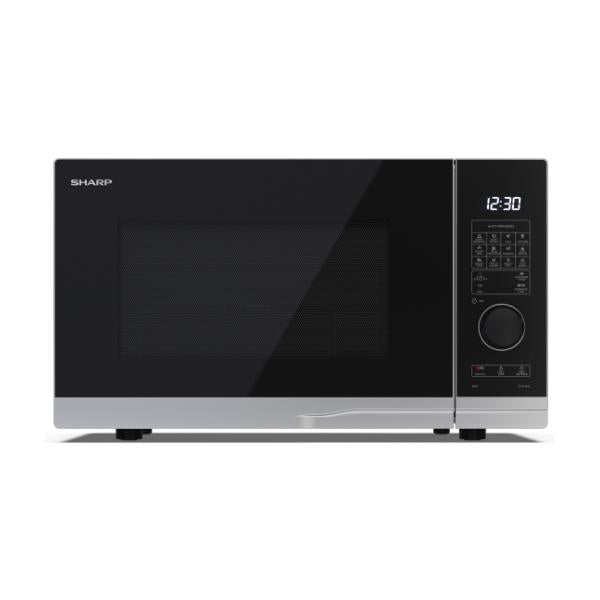 SHARP YC-PG284AE-S - FORNO A MICROONDE 28LT - 1000W - CONTROLLO DIGITALE - GRILL - 11 LIVELLI DI POTENZA - BLACK/SILVER