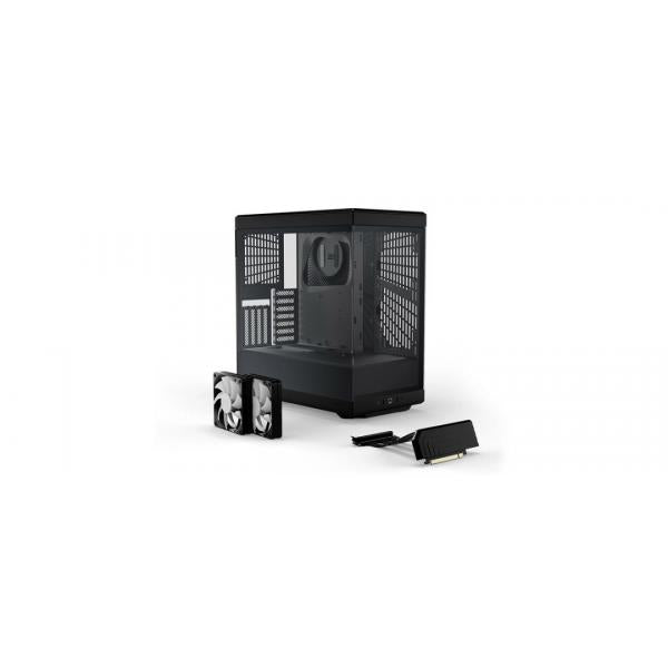 HYTE CASE MID TOWER DC Y40 BLK 2xTG 2x120mm Fan CS-HYTE-Y40-B
