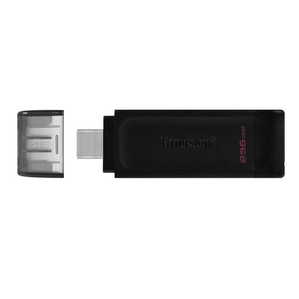 KINGSTON DATATRAVELER 70 256GB - PEN DRIVE TYPE-C (DT70/256GB)