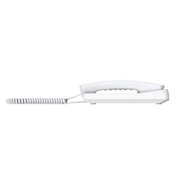 GIGASET DESK 200 (BIANCO) - TELEFONO CORDED - COMPATIBILE CENTRALINI TELEFONICI E APPARECCHI ACUSTICI