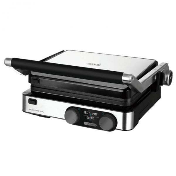 CECOTEC ROCK'GRILL DUAL GRIGLIA ELETTRICA CON CONTROLLO PIASTRE SEPARATO 2000 W