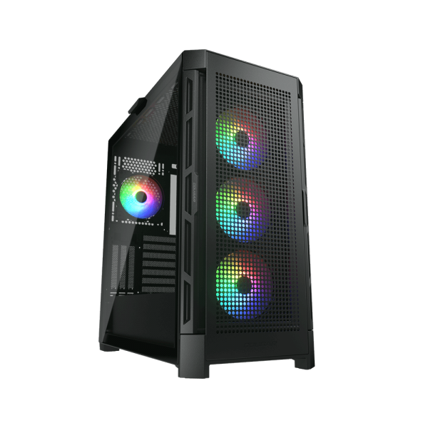 COUGAR CASE M.TOWER DUOFACE PRO CON 2 PANELLI FRONTALI 4X120mm ARGB PWM FAN