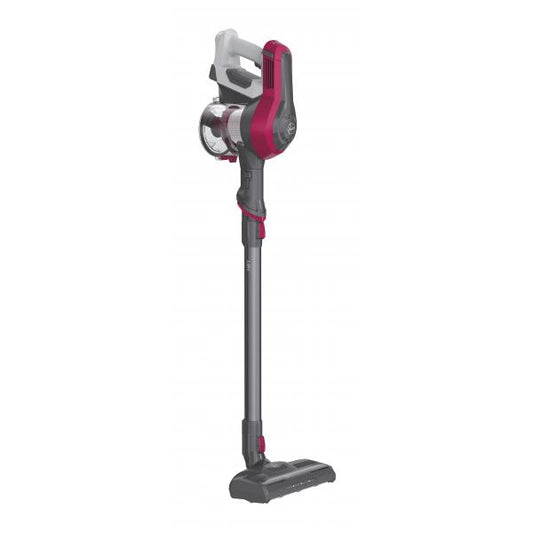 Hoover HF1 , Aspirapolvere senza filo, Magenta, 0,9L, Senza sacchetto - (Hoover HF1 HF110P 011 Aspirapolvere a bastone Batteria Secco Tessuto)