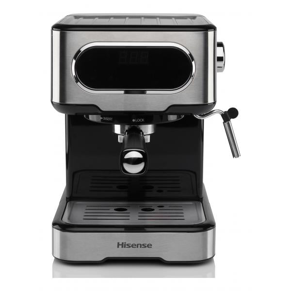 HISENSE MACCHINA CAFFE' POLVERE 15 BAR INOX DISPLAY TOUCH