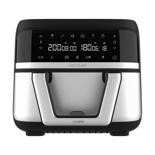 CECOTEC CECOFRY DUAL 9000 100149 9 LT. DOPPIO CESTELLO FRIGGITRICE AD ARIA CON DISPLAY DIGITALE