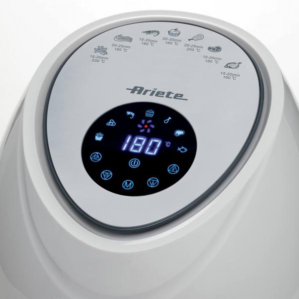 ARIETE AIRY FRYER XXL BIANCO (4618/03) - FRIGGITRICE AD ARIA - 7L - TOUCH CONTROL - TIMER 60 MIN - 1800W