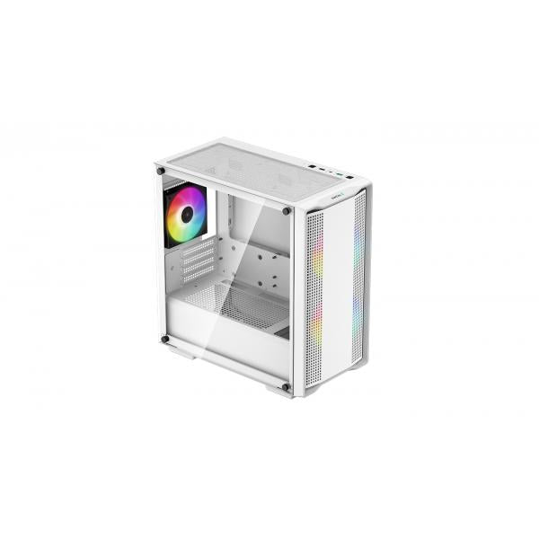 DEEPCOOL CASE MICRO ATX CC360 BIANCO TG 3xFAN ARGB R-CC360-WHAPM3-G-1