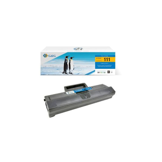 SAMSUNG MLT-D111S BLACK - TONER COMPATIBILE G&G CON CHIP - 1000 PAG.