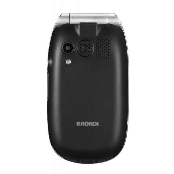 Brondi BROAMICOCOMFORTBKR 7,11 cm (2.8") Nero Telefono cellulare basico