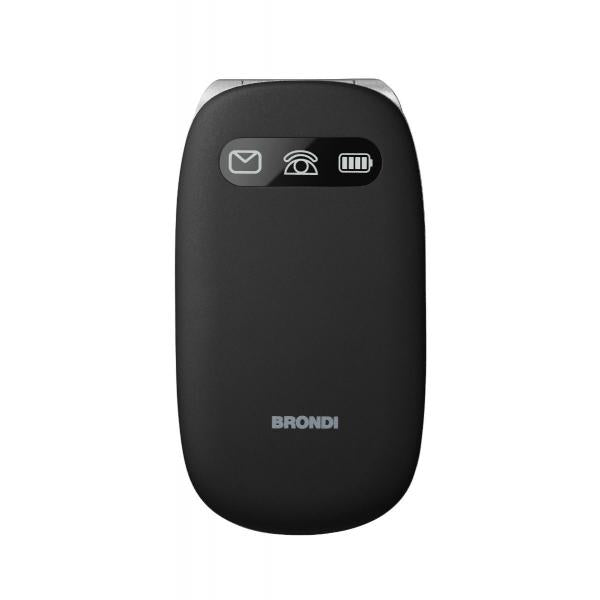 Brondi BROAMICOCOMFORTBKR 7,11 cm (2.8") Nero Telefono cellulare basico