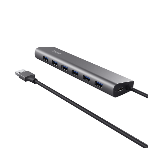 Trust Halyx USB 3.2 Gen 1 (3.1 Gen 1) Type-A 5000 Mbit/s Argento