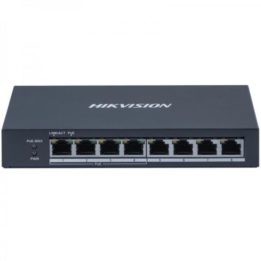 HIKVISION DS-3E0508P-O - SWITCH 4 GIGABIT POE PORTS