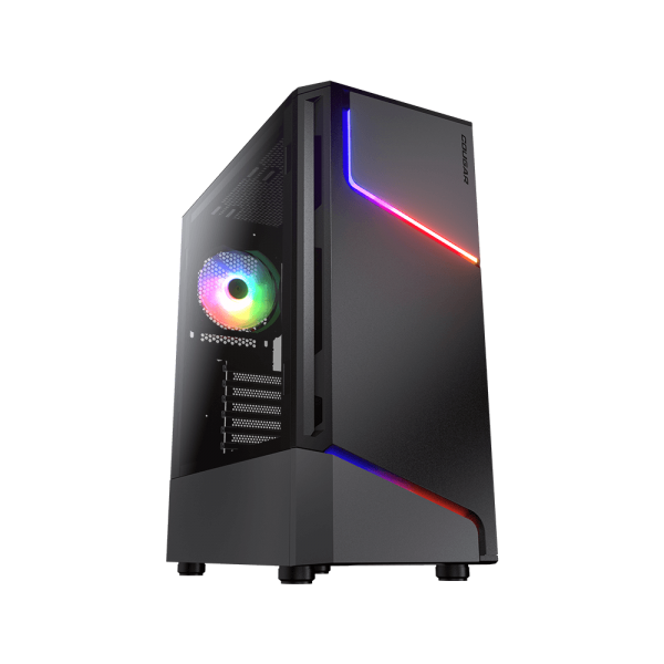 COUGAR CASE MID TOWER MX360 RGB LED STRIP & 120mm FAN
