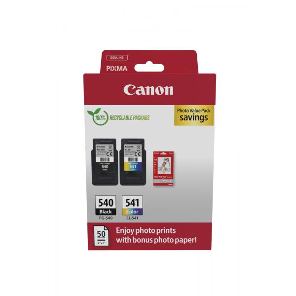 CARTUCCIA ORIGINALE CANON PG-540 + CL-541 MULTIPACK 5225B013