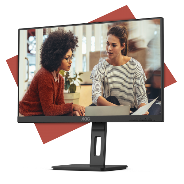 AOC 27E3QAF - 27"" MONITOR FHD - FRAMELESS - 100 HZ - PIVOT - W3Y
