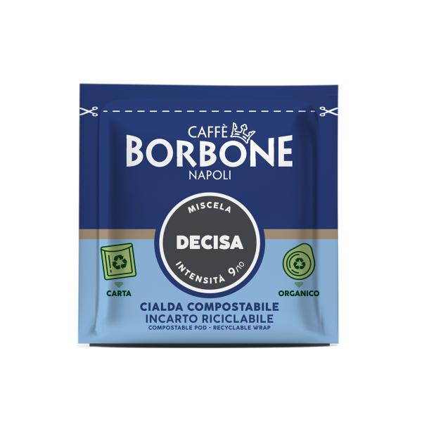 CIALDE ESE 44MM CAFFE'' BORBONE MISCELA DECISA (NERA) - BOX 120PZ
