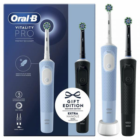 ORAL-B VITALITY PRO (D103) - SPAZZOLINO ELETTRICO DUO EDITION