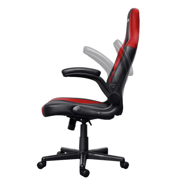 Trust GXT 703R RIYE Sedia per gaming universale Nero, Rosso