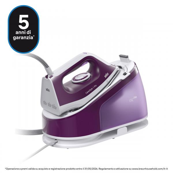Braun CareStyle 1 IS1514VI 2200 W 1,7 L Piastra in Ceramica Viola