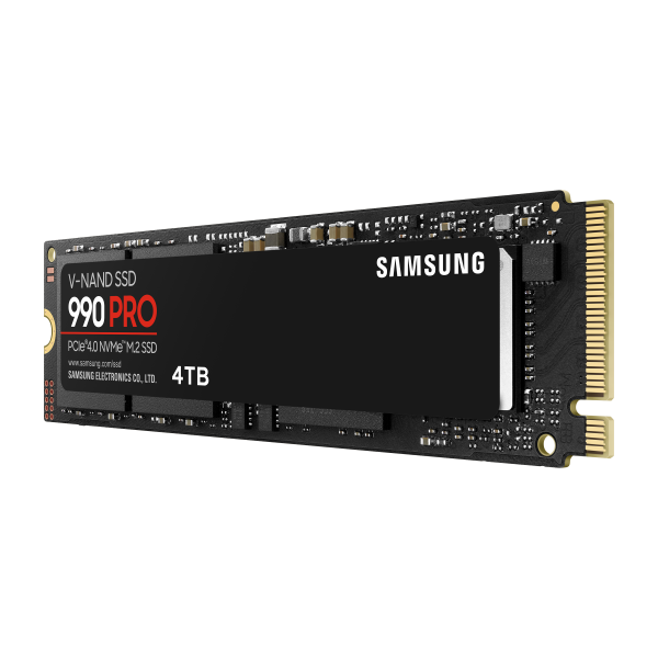 SAMSUNG SSD 990 PRO 4TB MZ-V9P4T0BW PCIe 4x4 NVME R/W 7450/6900 (SIAE)