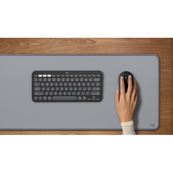 Logitech 910-007015 mouse Viaggio Ambidestro RF senza fili + Bluetooth Ottico 4000 DPI