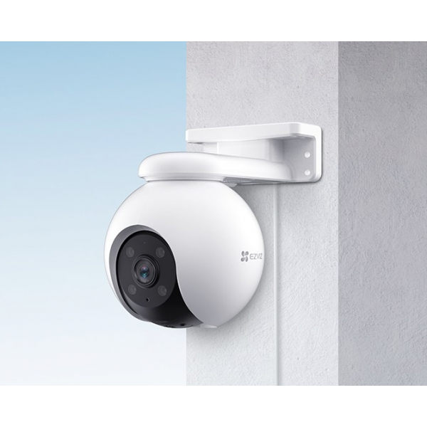 EZVIZ H8 PRO 2K - TELECAMERA MOTORIZZATA DA ESTERNO - VISIONE 360 - 2K - COLOR NIGHT VISION - HUMAN DETECTION - AUDIO BIDIREZIONALE - DIFESA ATTIVA