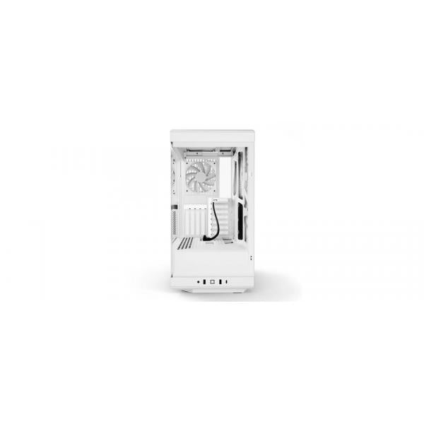 HYTE CASE MID TOWER DC Y40 WHT 2xTG 2x120mm Fan CS-HYTE-Y40-WW