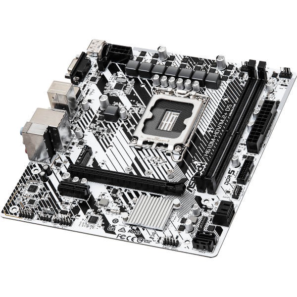 ASROCK H610M-HDV/M.2+ D5 - MAINBOARD MICRO ATX - DDR5 - SOCKET 1700