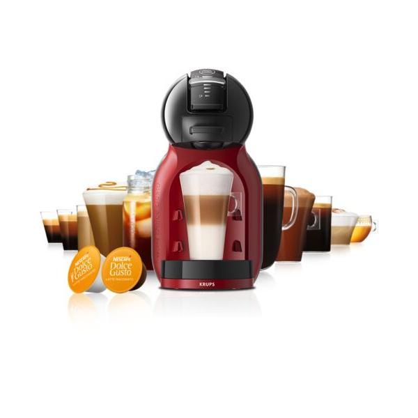 KRUPS DOLCE GUSTO MINI ME RED/BLACK (KP123H) - MACCHINA CAFFE` ESPRESSO A CAPSULE