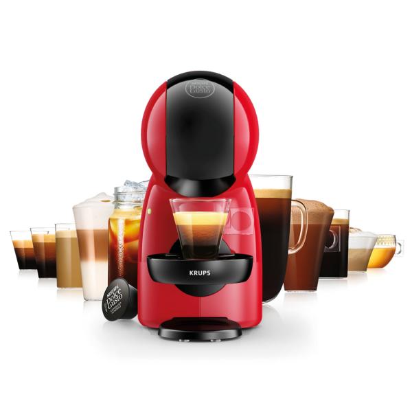 KRUPS DOLCE GUSTO PICCOLO XS RED (KP1A3510) - MACCHINA CAFFE` ESPRESSO A CAPSULE