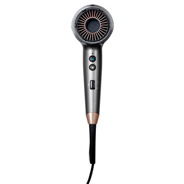 REMINGTON D6077 - ASCIUGACAPELLI - 2000W - 4 ACC - SENSORE THERMACARE - 8 TEMP/VEL - ASTUCCIO