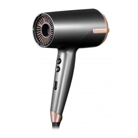 REMINGTON D6077 - ASCIUGACAPELLI - 2000W - 4 ACC - SENSORE THERMACARE - 8 TEMP/VEL - ASTUCCIO