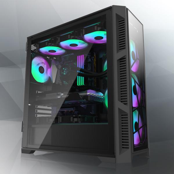 RAIJINTEK CASE M.TOWER PONOS ULTRA TG4 ARGB FAN*4 TYPE C USB3.0