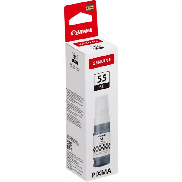 CANON GI-55BK NERO (6292C001) - CARTUCCIA ORIGINALE 40ML x GX1050 / GX2050