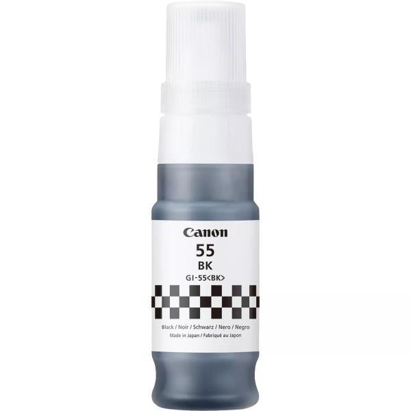 CANON GI-55BK NERO (6292C001) - CARTUCCIA ORIGINALE 40ML x GX1050 / GX2050