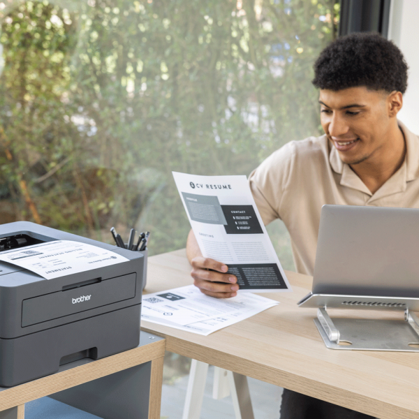 BROTHER HL-L2445DW - STAMPANTE LASER MONOCROMATICA A4 - WI-FI - ETHERNET - USB - APP BROTHER - F/R AUTO - 32PPM