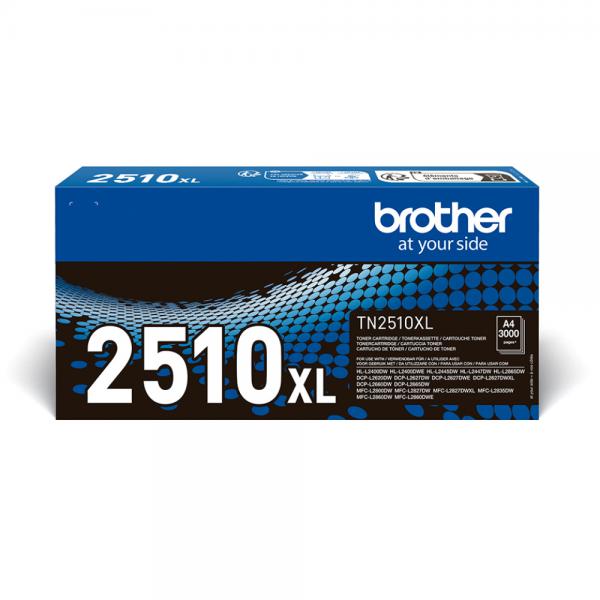 BROTHER TN-2510XL BLACK - TONER ORIGINALE ALTA EFFICIENZA
