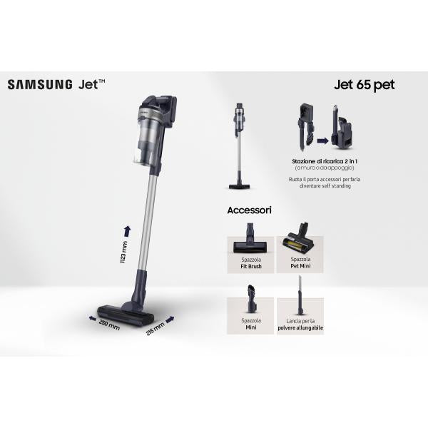SAMSUNG VS15 JET65 PET SCOPA CORDLESS 150WATT CICLONICA