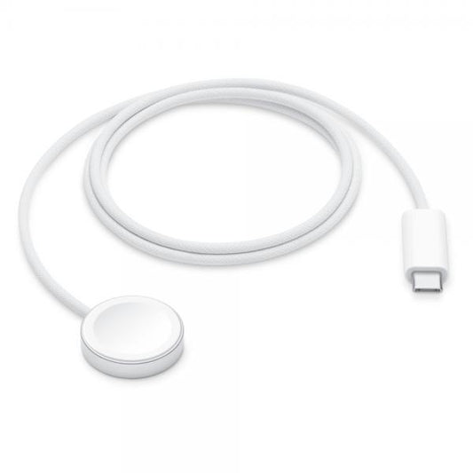 Apple MT0H3TY/A Caricabatterie per dispositivi mobili Orologio intelligente Bianco Carica wireless Interno