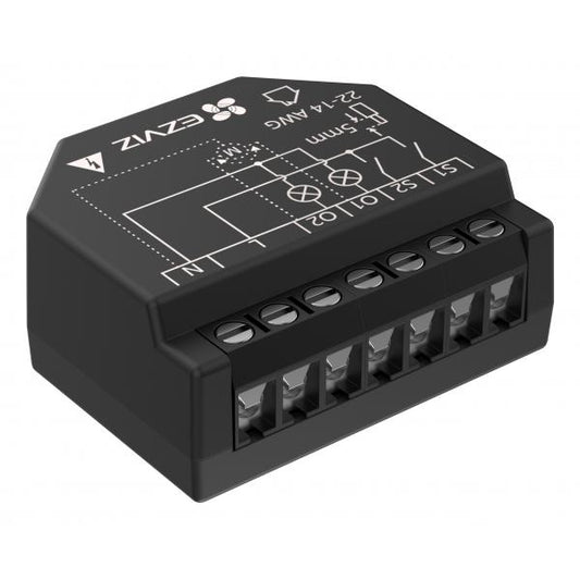 EZVIZ T36WM - RELE'' WI-FI 2 CANALI - ENERGY MONITORING - TIMER ED AUTOMAZIONI - COMPATIBILE ASSISTENTI VOCALI