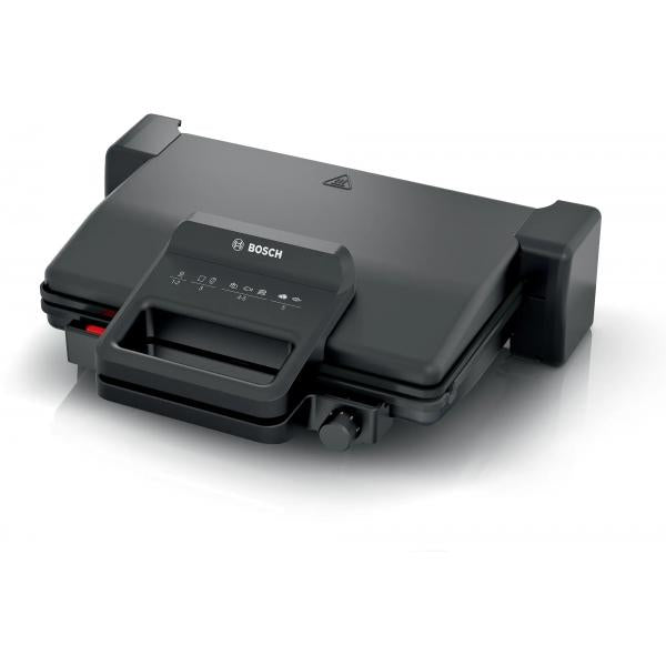 BOSCH TCG3323 BISTECCHIERA 2000 W 3 POSIZIONI 5 LIVELLI PIASTRE IN CERAMICA - NERO