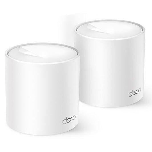TP-LINK DECO X10 (2-PACK) - MESH SYSTEM WiFi 6 AX1500 - 2 NODI