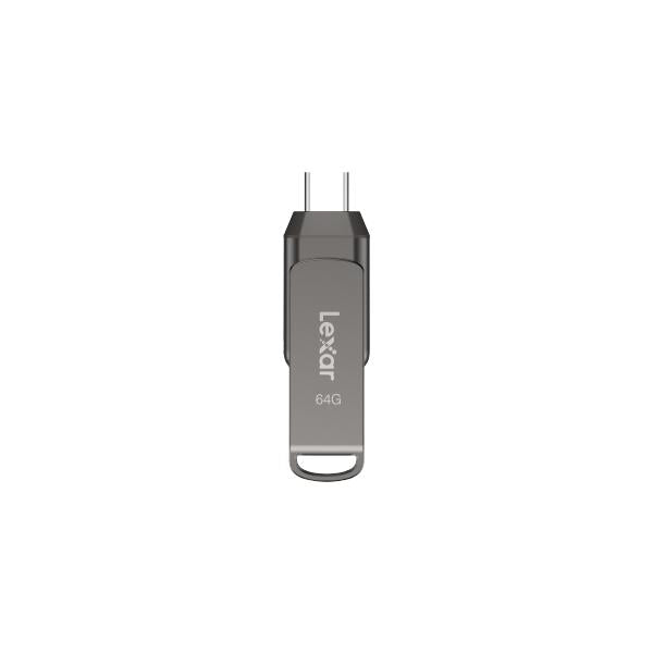 LEXAR JUMPDRIVE D400 64GB USB-C/USB 3.0 PENDRIVE OTG