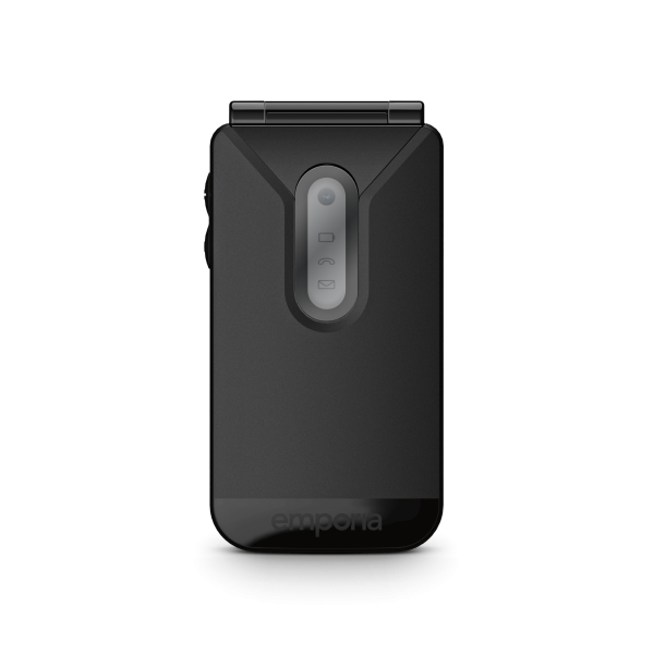 EMPORIA TALKglam BLACK EASY PHONE CLAMSHELL