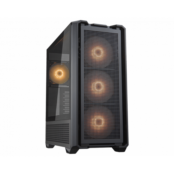 COUGAR CASE TOWER MX600 RGB BLK 3*140+120mm ARGB FAN