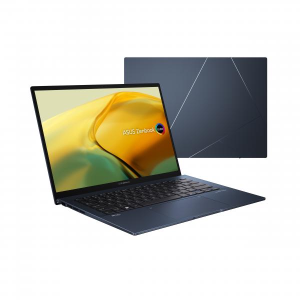 ASUS Zenbook 14 OLED UX3402VA-KM559W Intel Core i7 i7-13700H Computer portatile 35,6 cm (14") 2.8K 16 GB LPDDR5-SDRAM 512 GB SSD Wi-Fi 6E (802.11ax) Windows 11 Home Blu