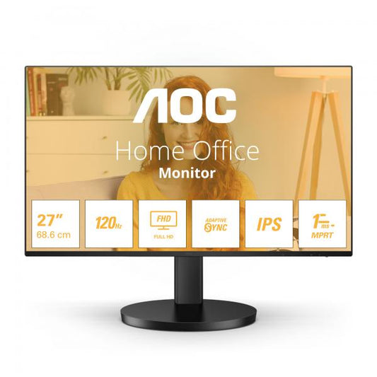 AOC 27B3HA2 - 27"" MONITOR FHD - FRAMELESS - 100 HZ - W3Y