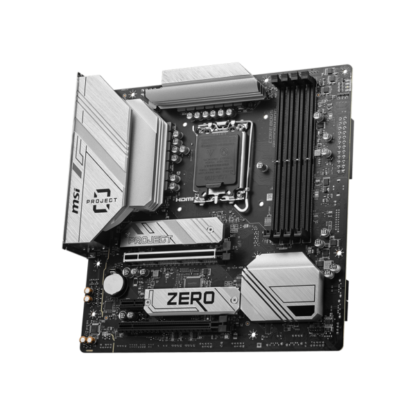 MB MSI B760M PROJECT ZERO Zero gestione cavi S1700
