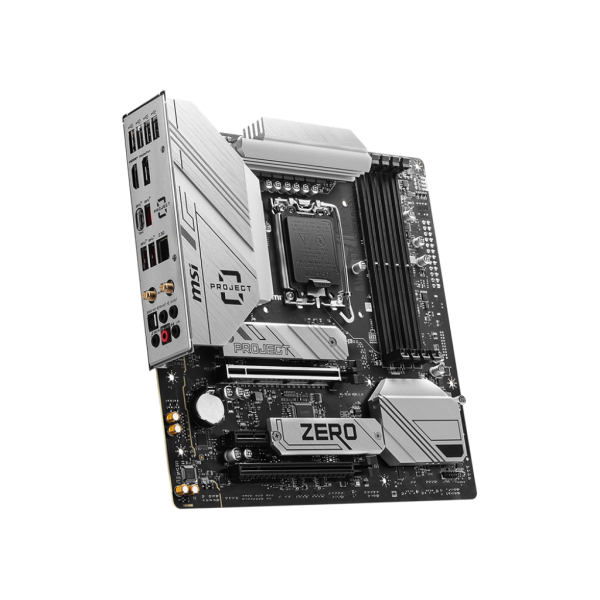 MB MSI B760M PROJECT ZERO Zero gestione cavi S1700