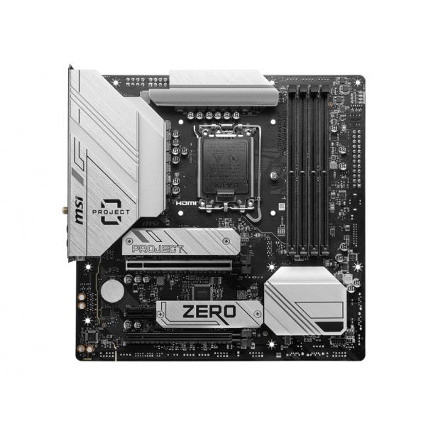 MB MSI B760M PROJECT ZERO Zero gestione cavi S1700